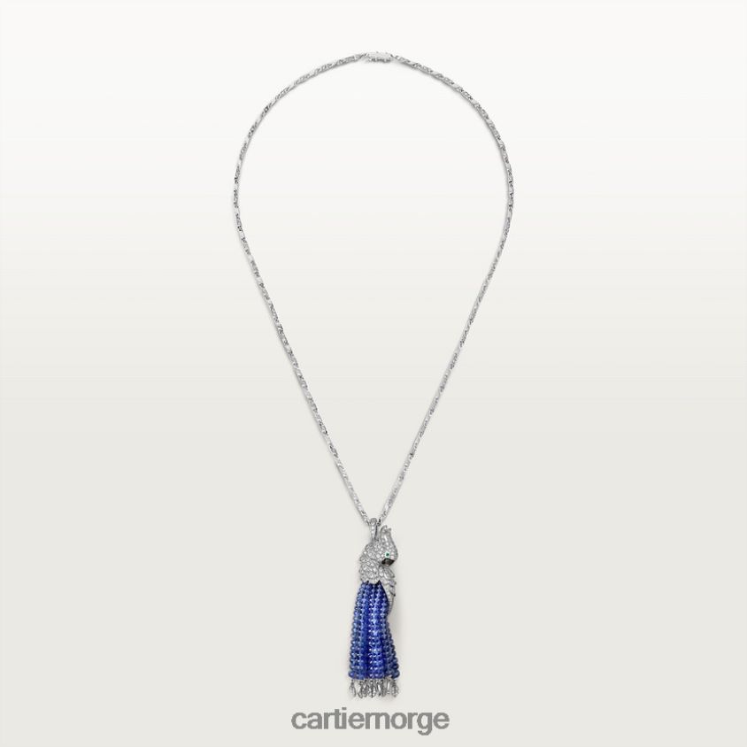 smykker Cartier les oiseaux liberes halskjede stilig F4466N587