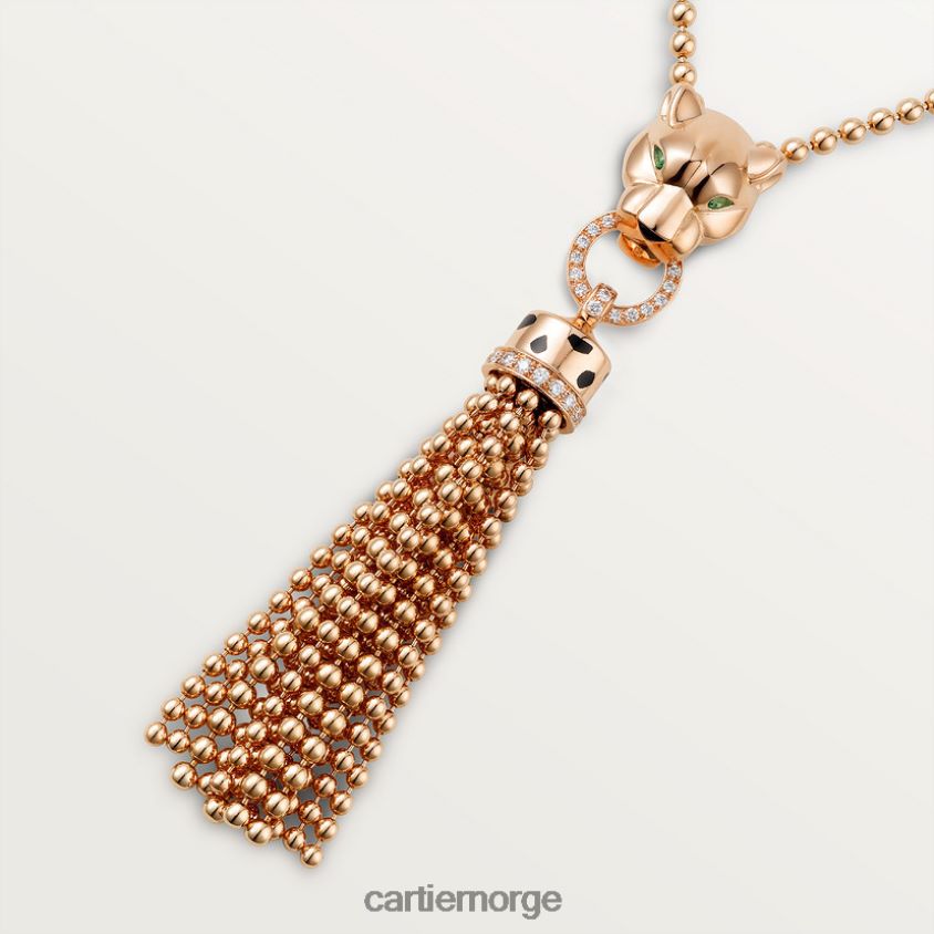 smykker Cartier panter kjede Rose gull F4466N441