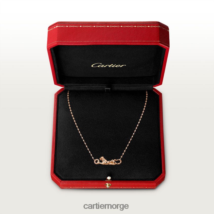 smykker Cartier panter kjede Rose gull F4466N448
