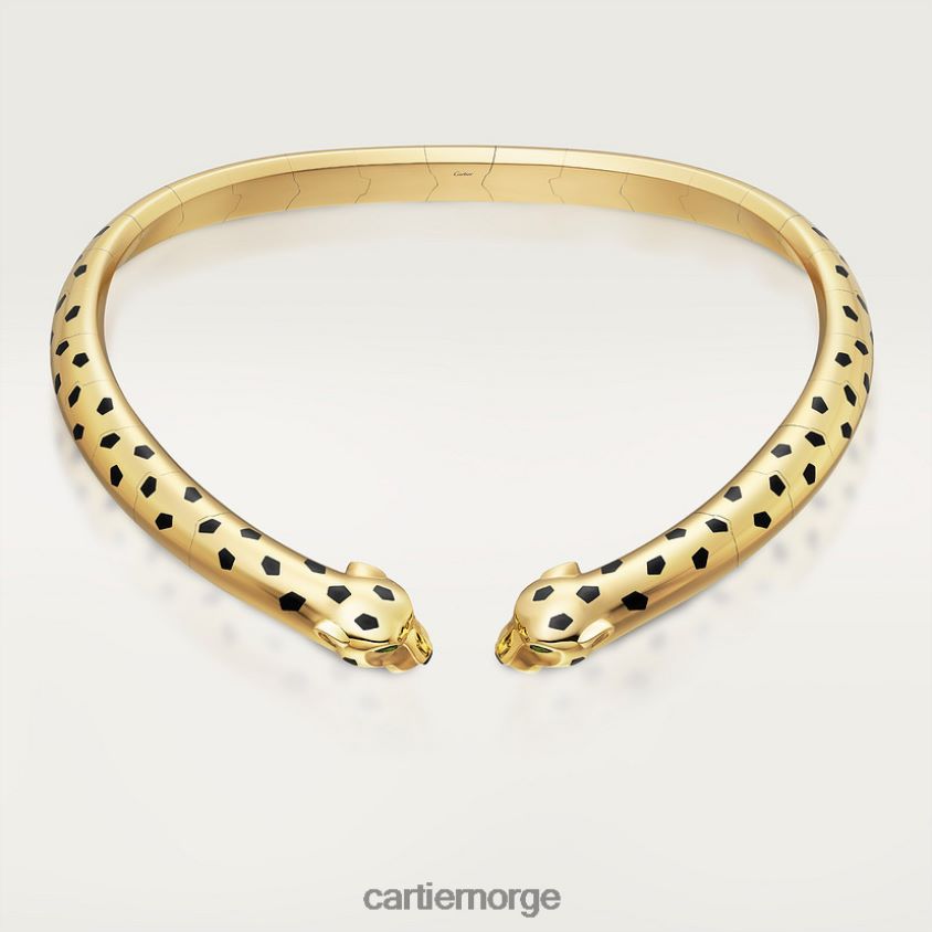 smykker Cartier panter kjede stilig F4466N450