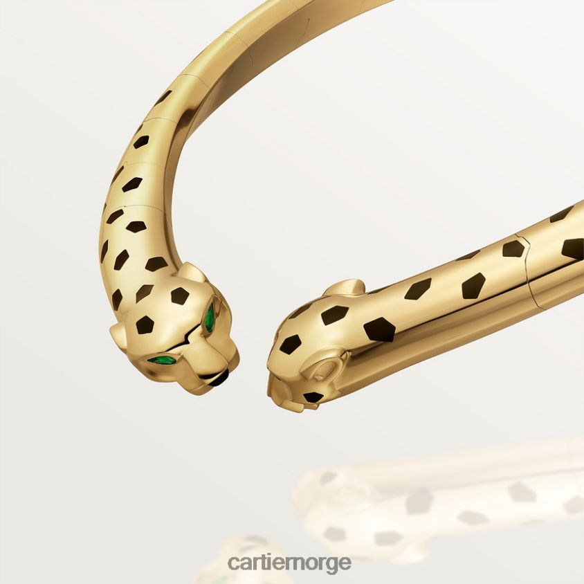 smykker Cartier panter kjede stilig F4466N450