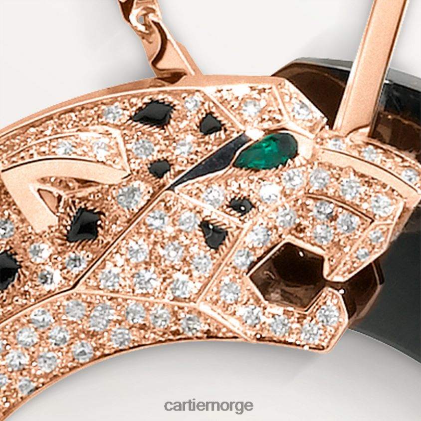 smykker Cartier panter kjede stilig F4466N454