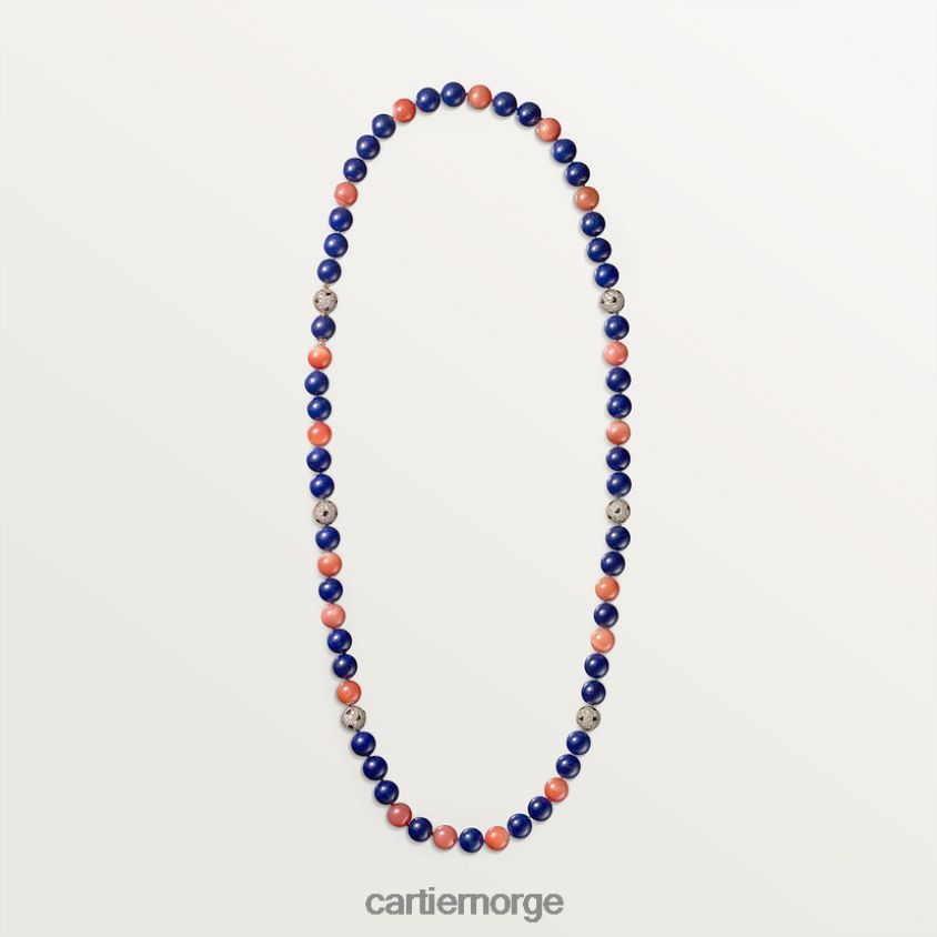 smykker Cartier panter kjede stilig F4466N457