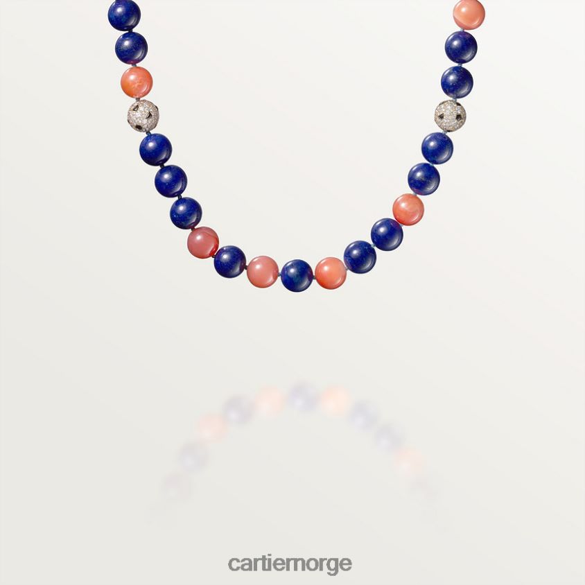 smykker Cartier panter kjede stilig F4466N457