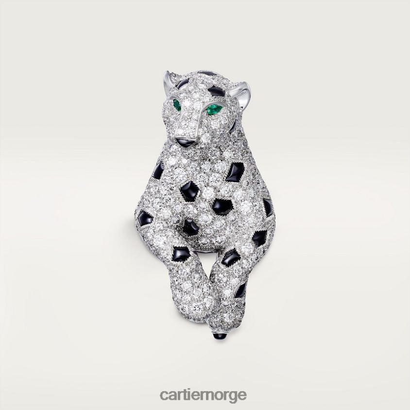 smykker Cartier panter kjede stilig F4466N460