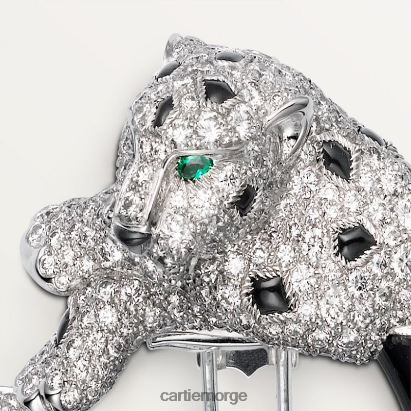 smykker Cartier panter kjede stilig F4466N461