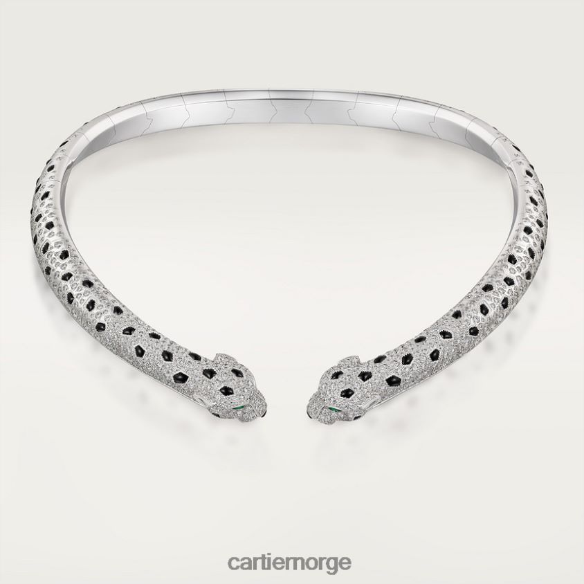 smykker Cartier panter kjede stilig F4466N462