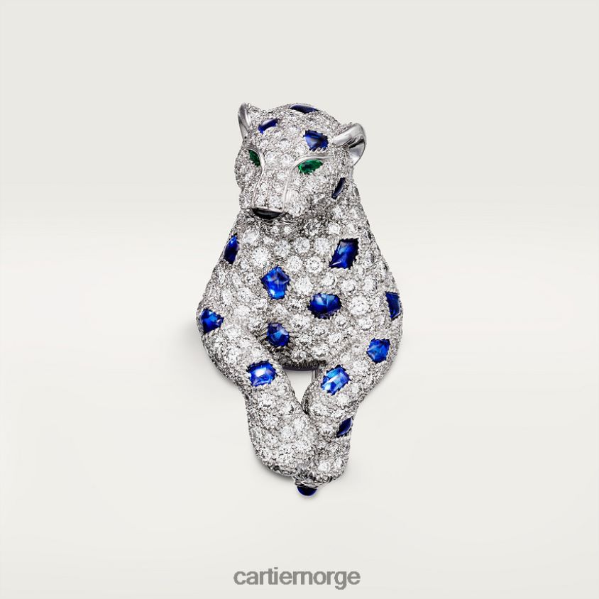 smykker Cartier panter kjede stilig F4466N463