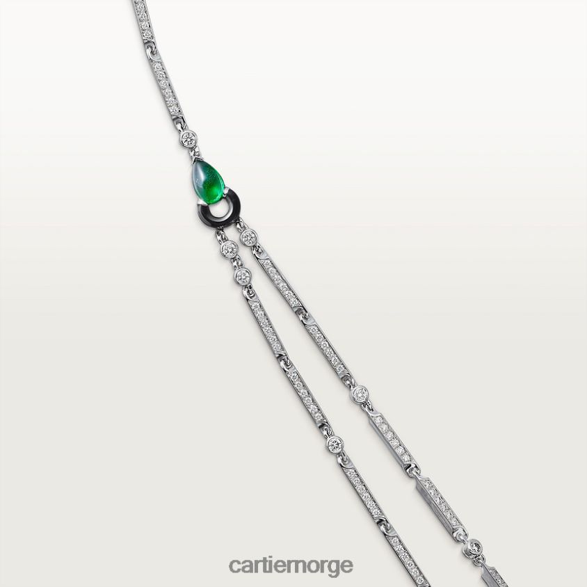 smykker Cartier panter kjede stilig F4466N465