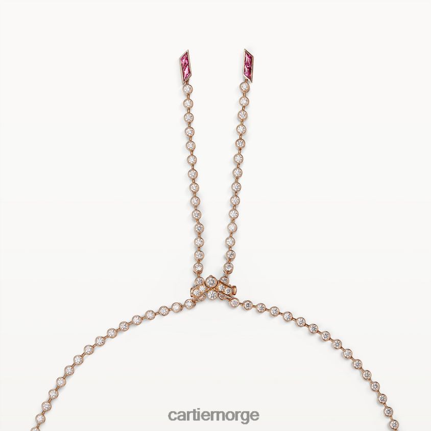 smykker Cartier panter kjede stilig F4466N466