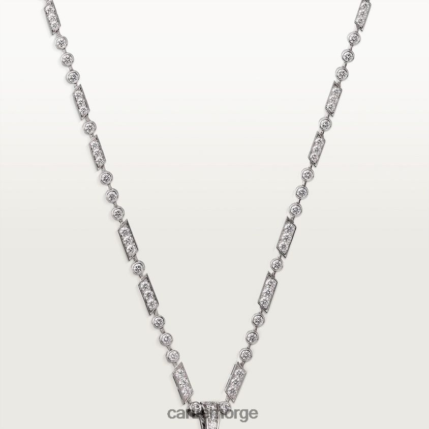 smykker Cartier panter kjede stilig F4466N467