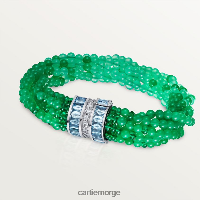 smykker Cartier panter kjede stilig F4466N468