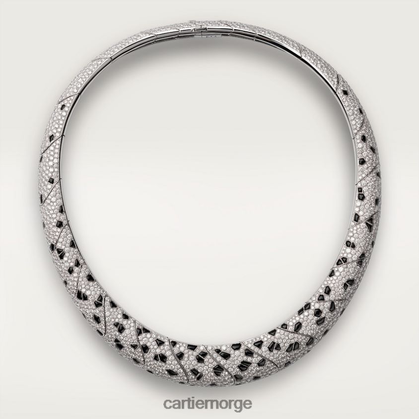 smykker Cartier panter kjede stilig F4466N472