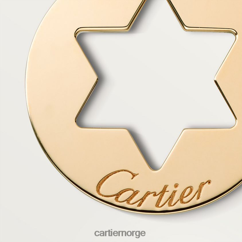 smykker Cartier symbol anheng gult gull F4466N610