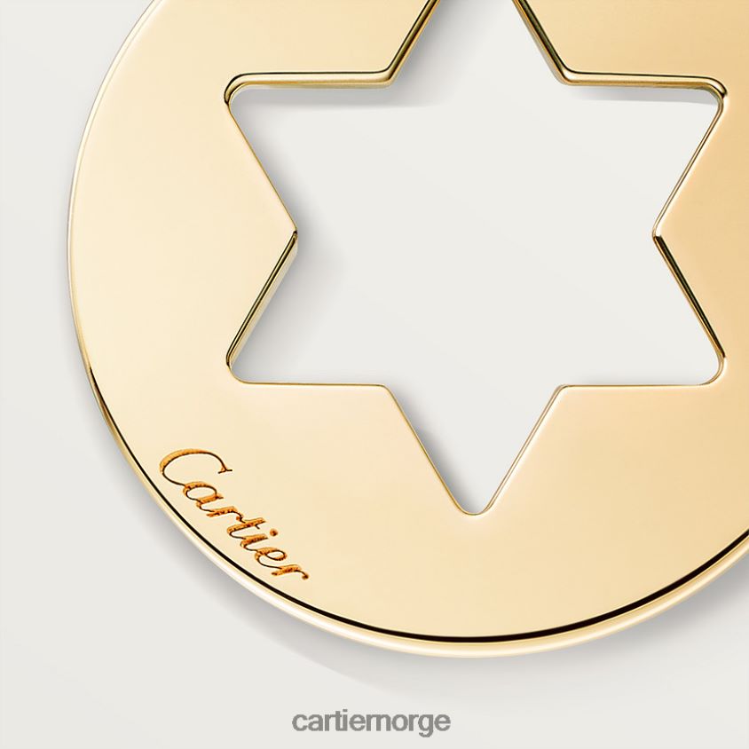smykker Cartier symbol anheng gult gull F4466N610