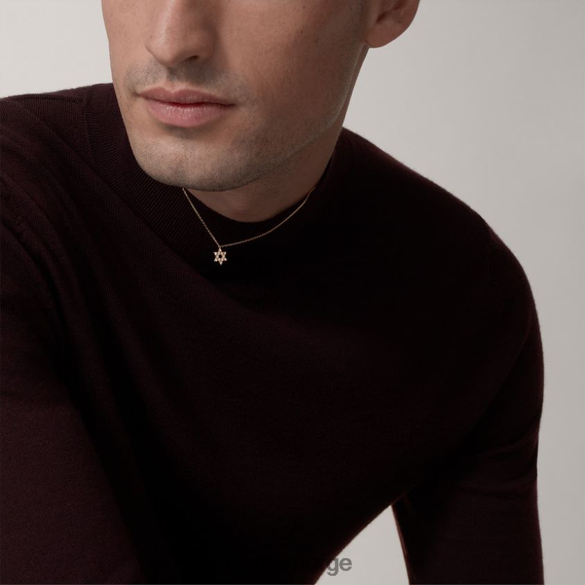 smykker Cartier symbol halskjede Rose gull F4466N604