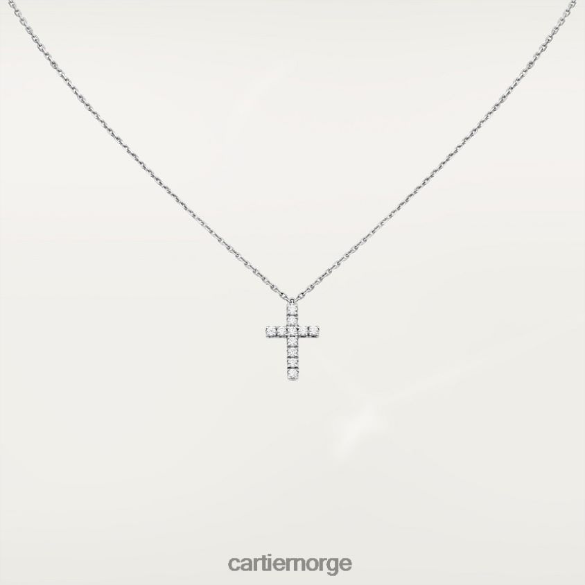 smykker Cartier symboler halskjede hvitt gull F4466N606