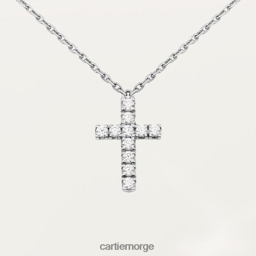 smykker Cartier symboler halskjede hvitt gull F4466N606