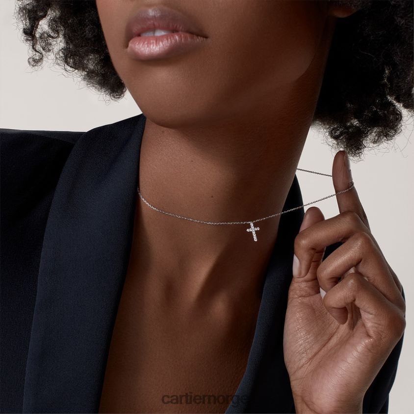 smykker Cartier symboler halskjede hvitt gull F4466N606