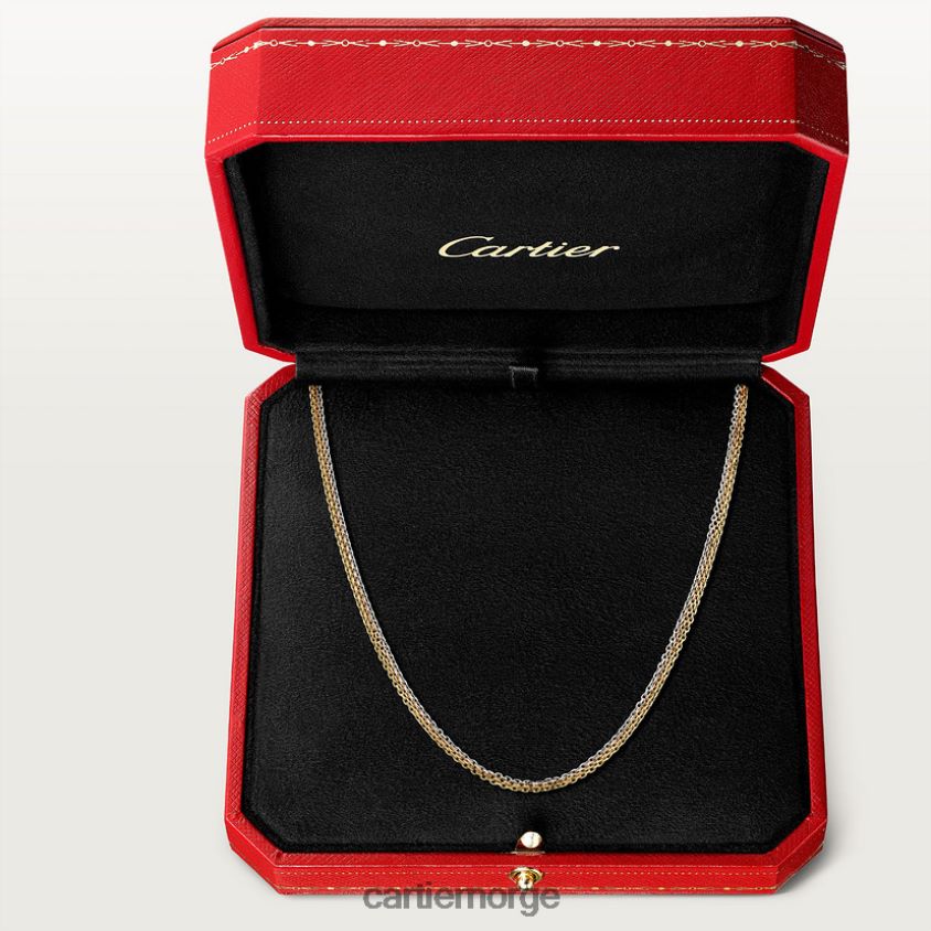 smykker Cartier trinity kjede 3 gull F4466N595