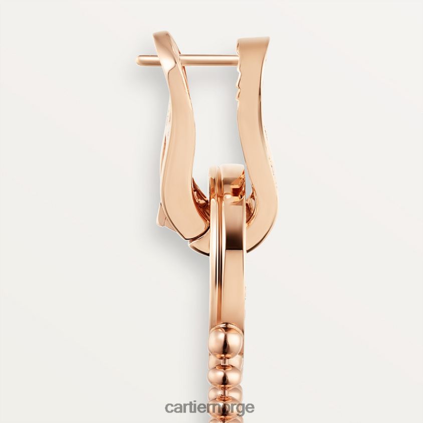 smykker Cartier agrafe øredobber stilig F4466N711