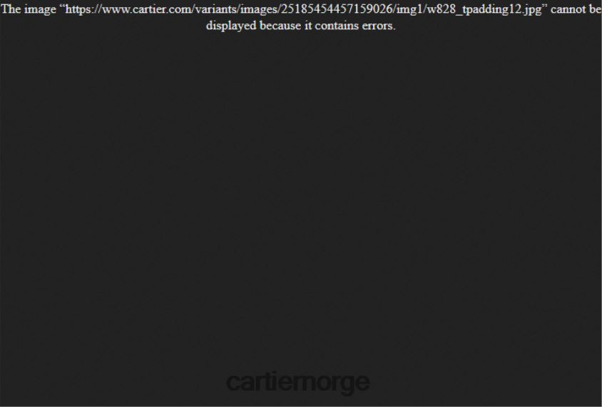 smykker Cartier agrafe øredobber stilig F4466N722