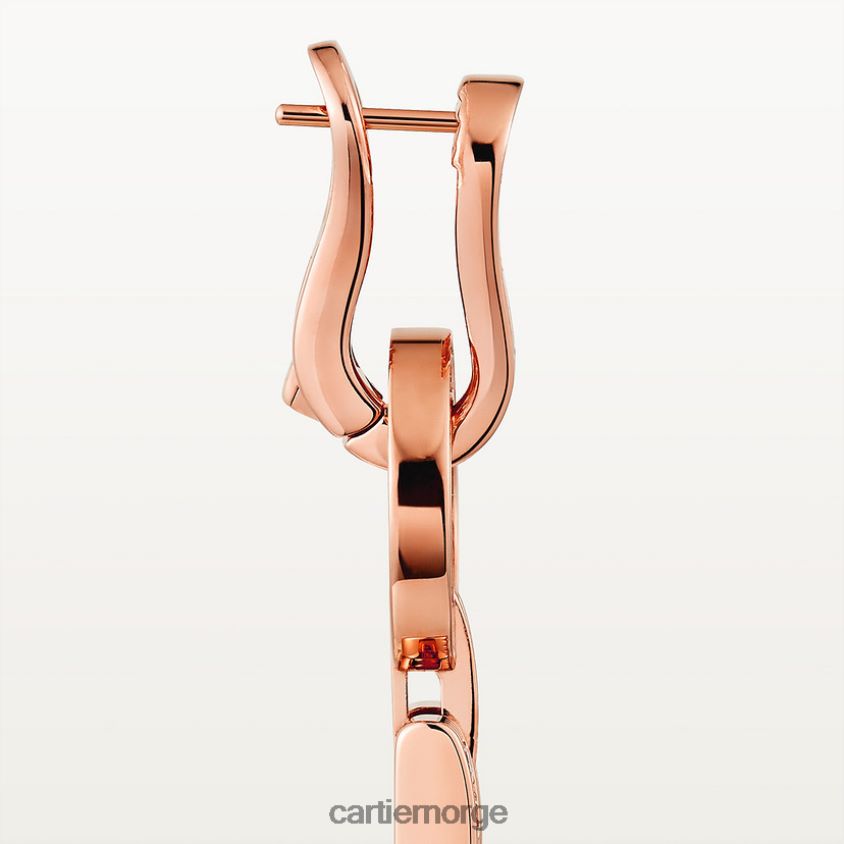 smykker Cartier agrafe øredobber stilig F4466N723