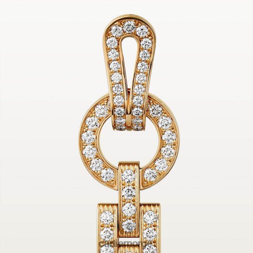 smykker Cartier agrafe øredobber stilig F4466N724