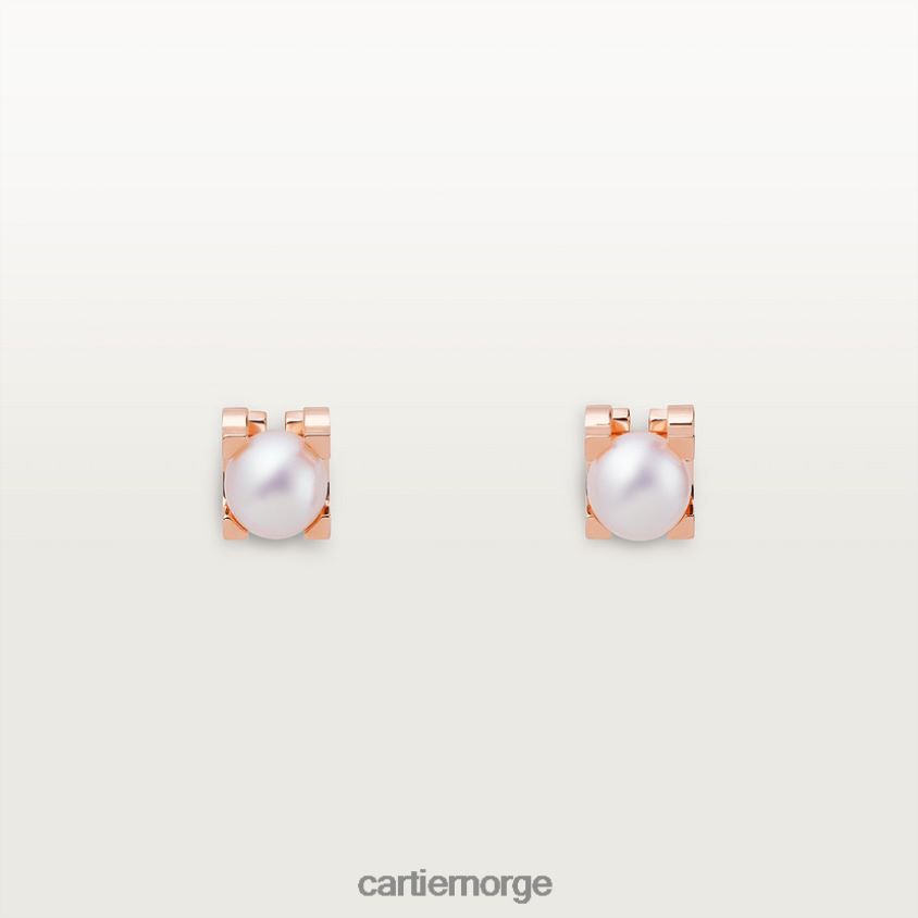 smykker Cartier c øredobber Rose gull F4466N710