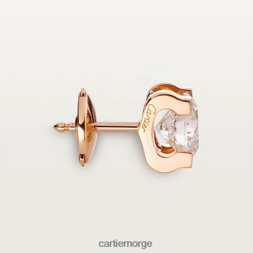smykker Cartier c øredobber stilig F4466N714