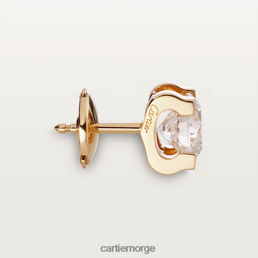 smykker Cartier c øredobber stilig F4466N715