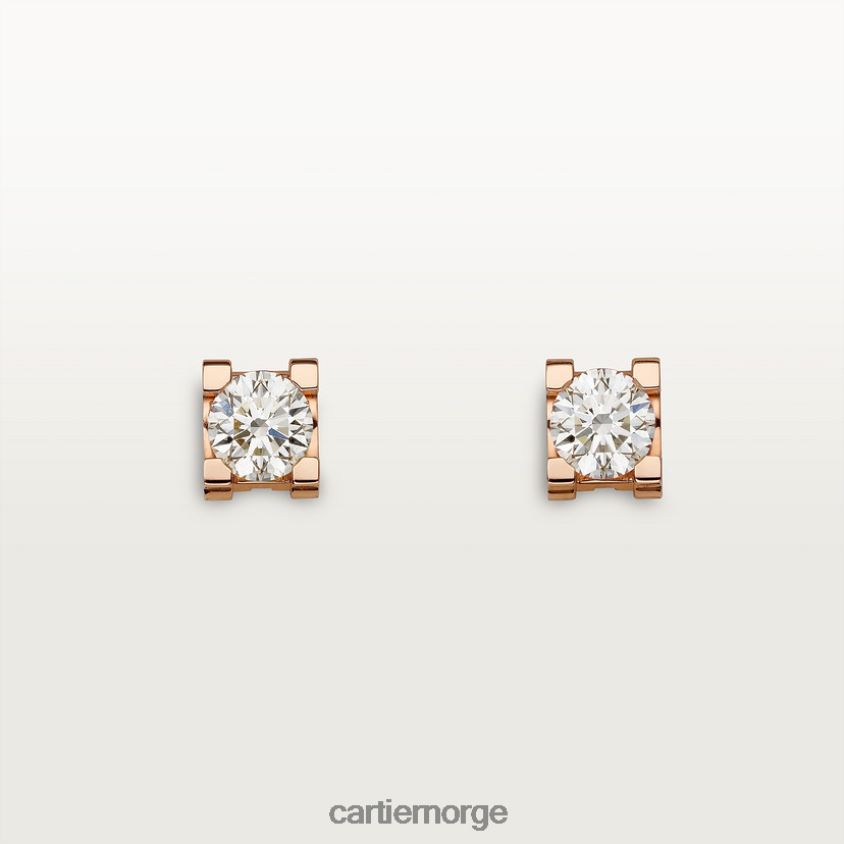 smykker Cartier c øredobber stilig F4466N721