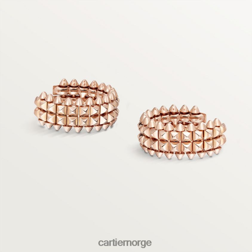 smykker Cartier clash øredobber Rose gull F4466N741