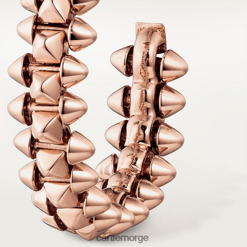 smykker Cartier clash øredobber liten modell Rose gull F4466N743