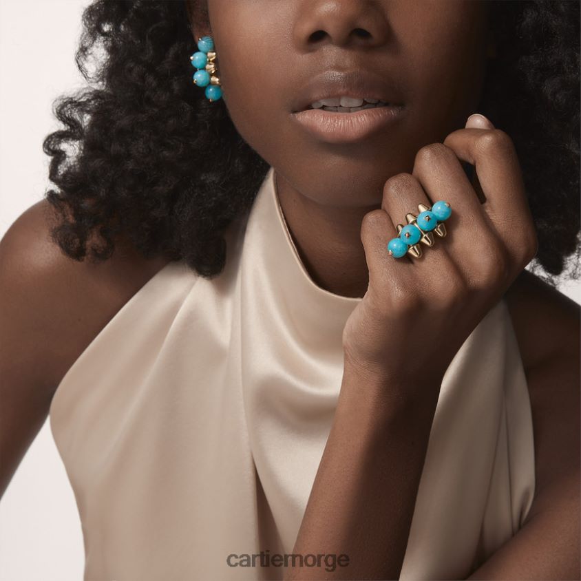 smykker Cartier clash øredobber, xl modell stilig F4466N746