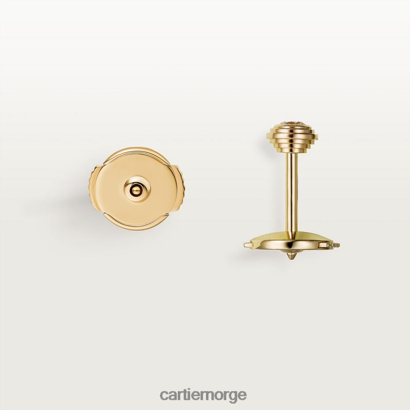 smykker Cartier d'amour øredobber gult gull F4466N658