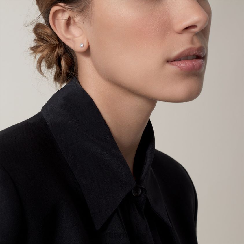 smykker Cartier d'amour øredobber hvitt gull F4466N660