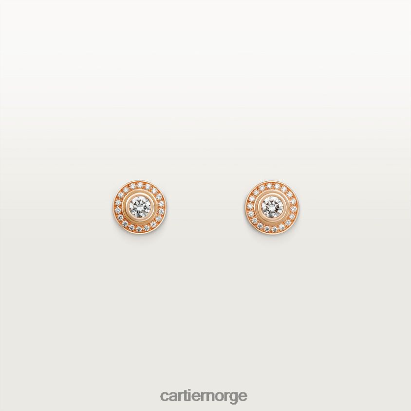 smykker Cartier d'amour øredobber stilig F4466N713