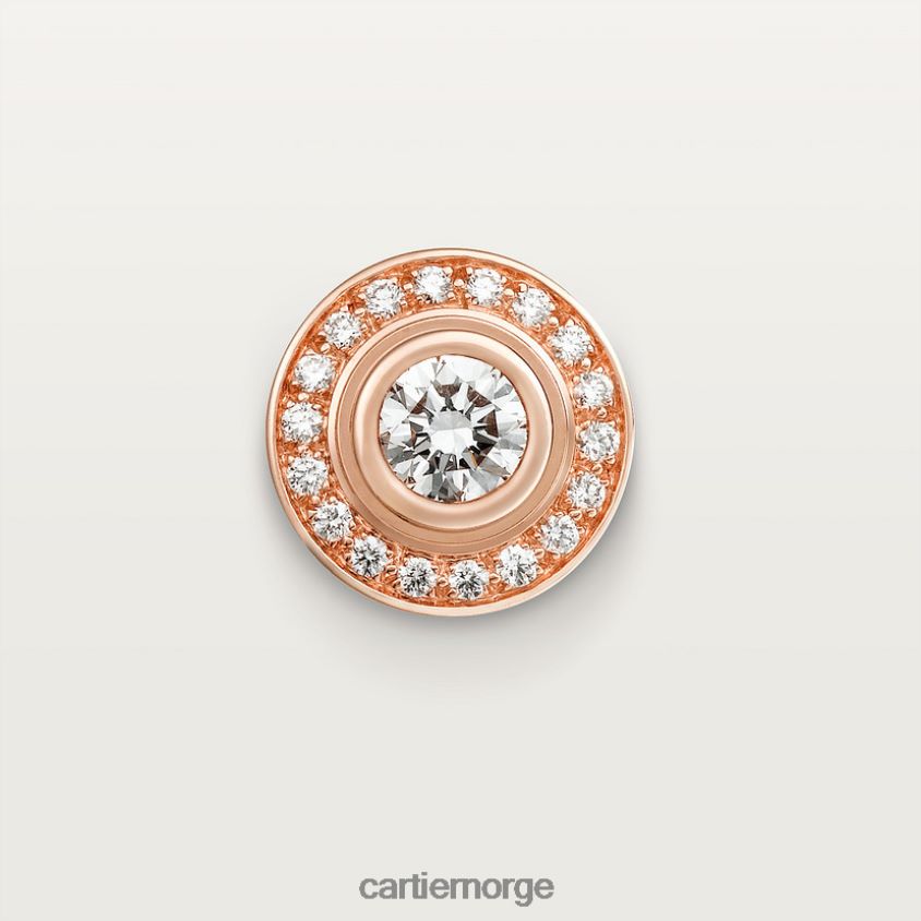 smykker Cartier d'amour øredobber stilig F4466N713