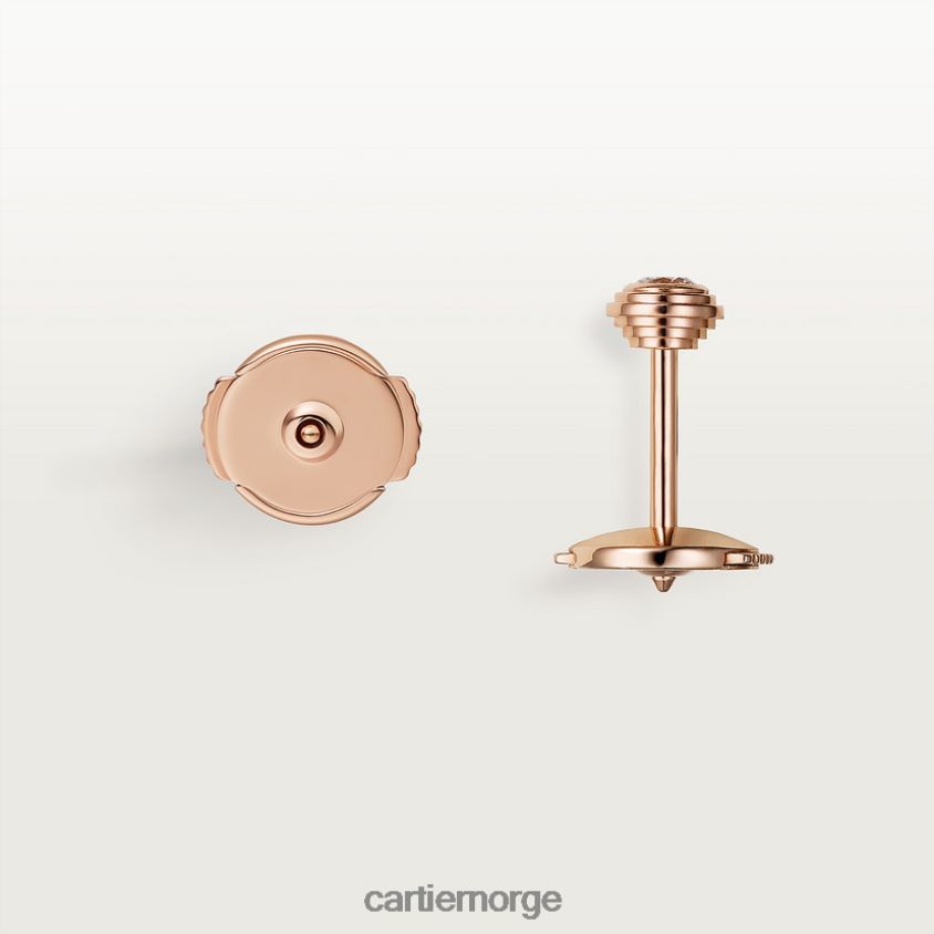 smykker Cartier d'amour øredobber xs Rose gull F4466N655