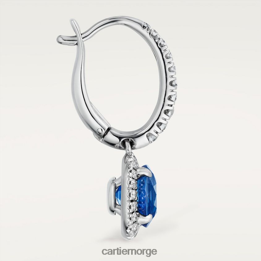 smykker Cartier destinee øredobber med farget stein stilig F4466N687