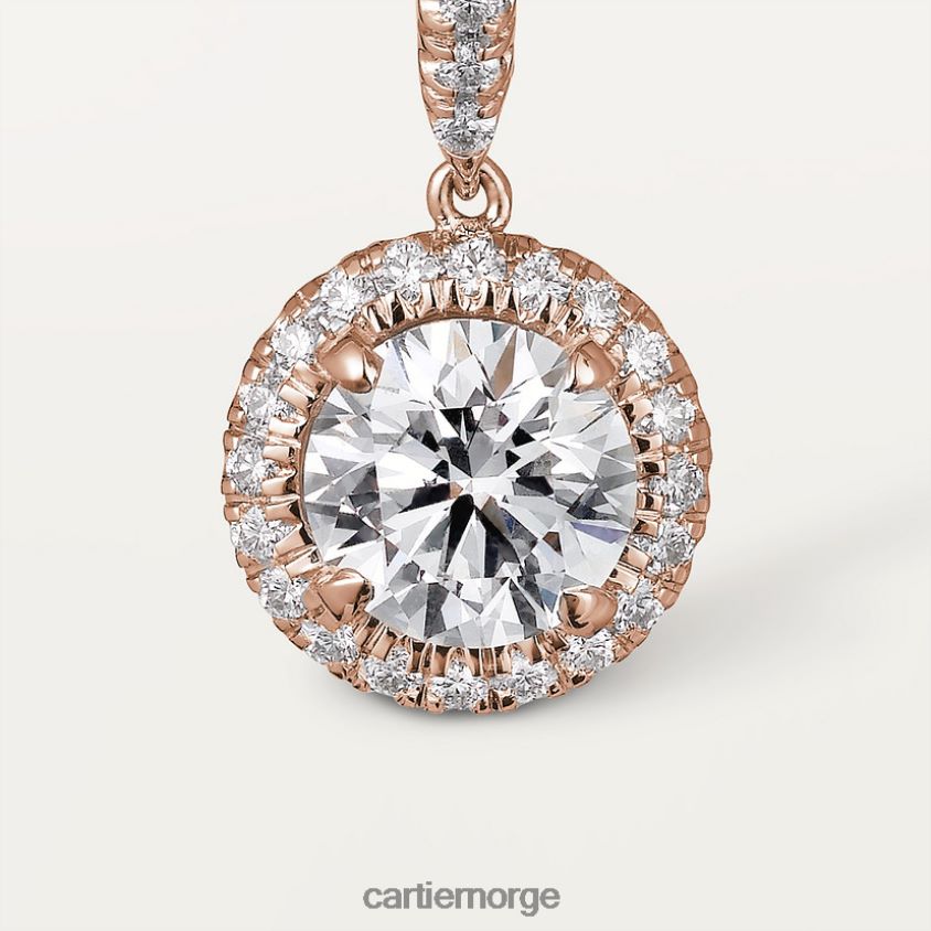 smykker Cartier destinee øredobber stilig F4466N694