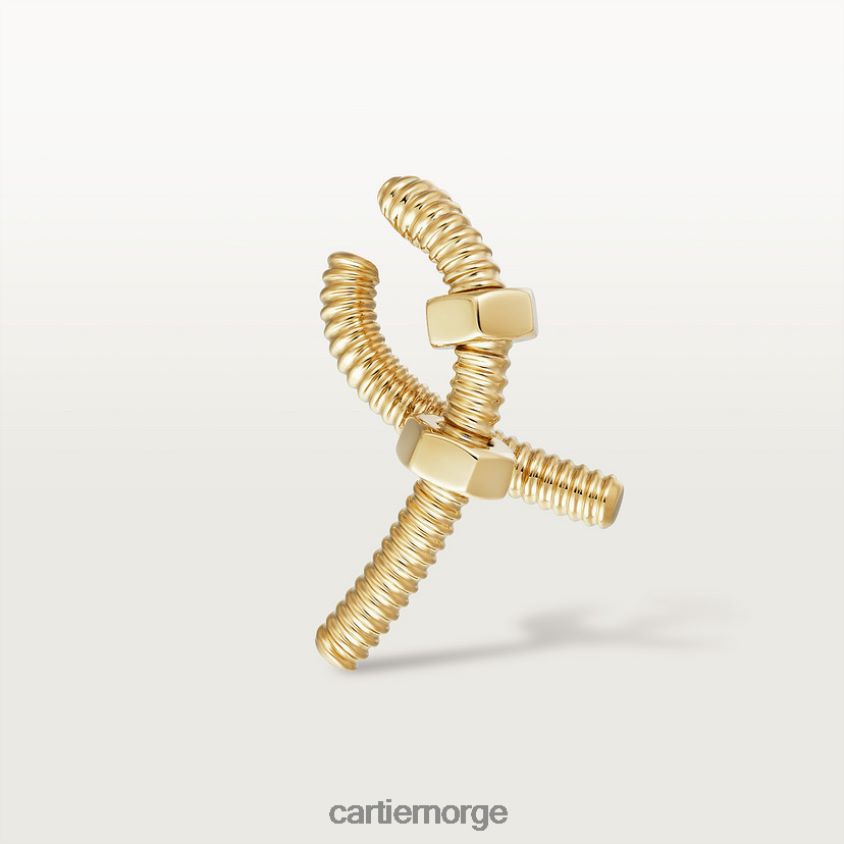 smykker Cartier ecrou høyre ørering gult gull F4466N751