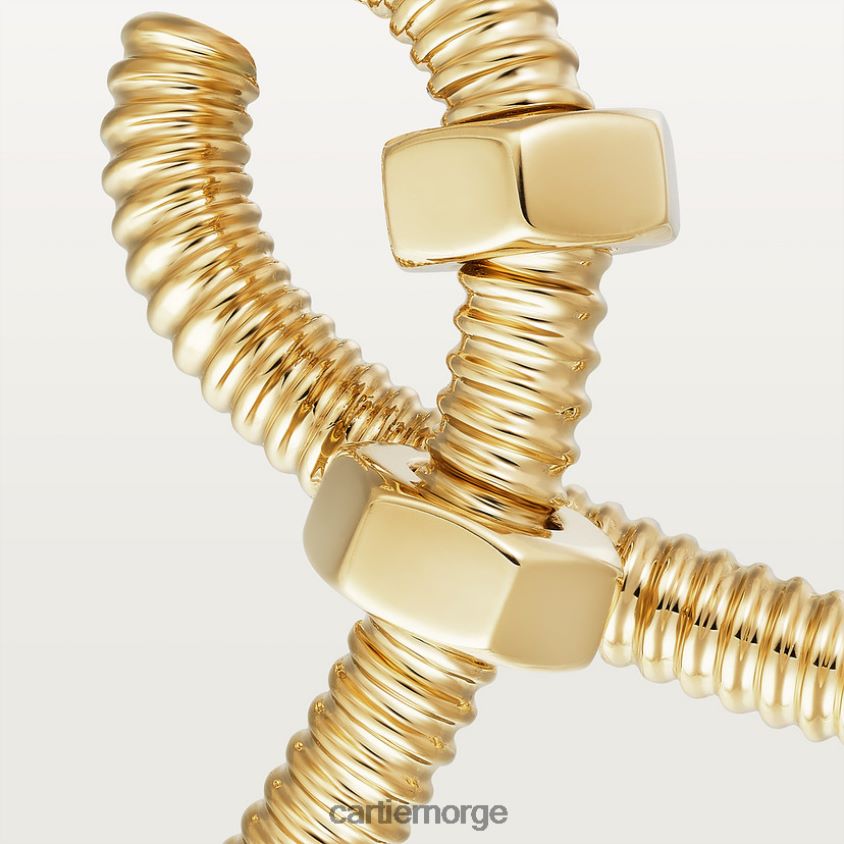 smykker Cartier ecrou høyre ørering gult gull F4466N751