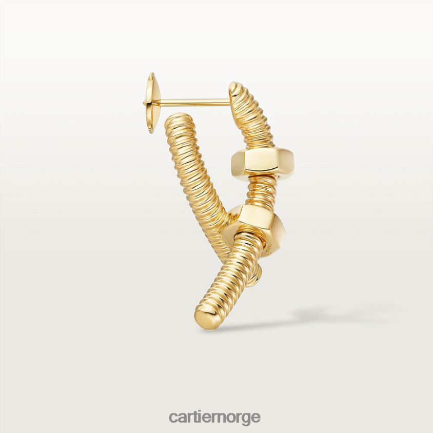 smykker Cartier ecrou høyre ørering gult gull F4466N751