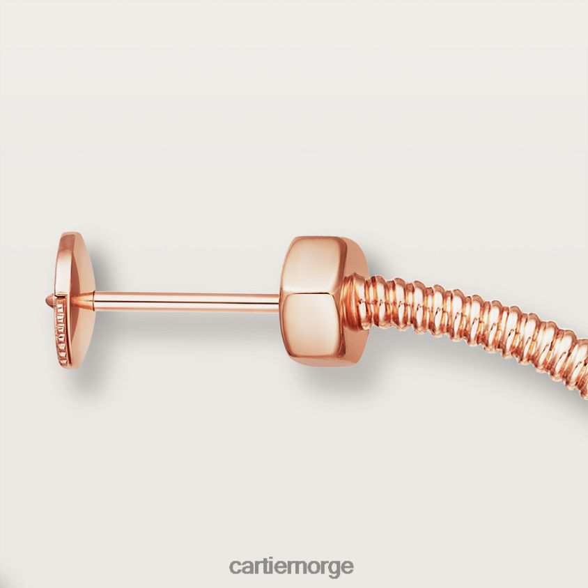 smykker Cartier ecrou øredobber Rose gull F4466N749