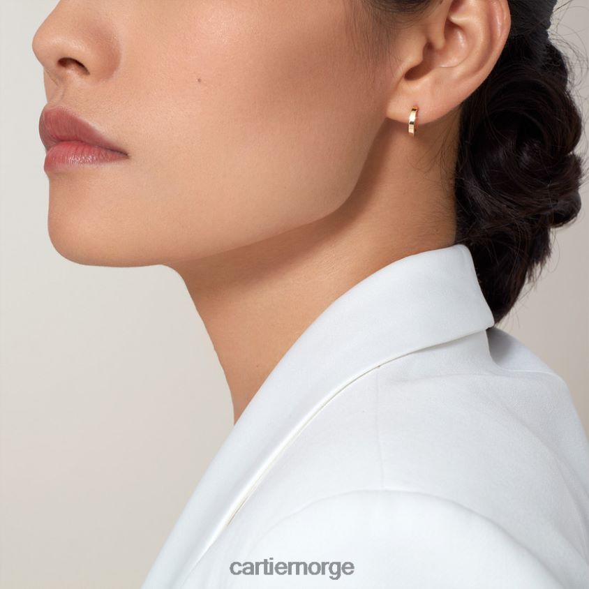 smykker Cartier elsker enkelt øredobber gult gull F4466N761