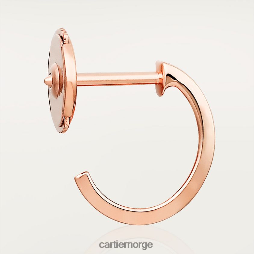 smykker Cartier elsker øredobber Rose gull F4466N759