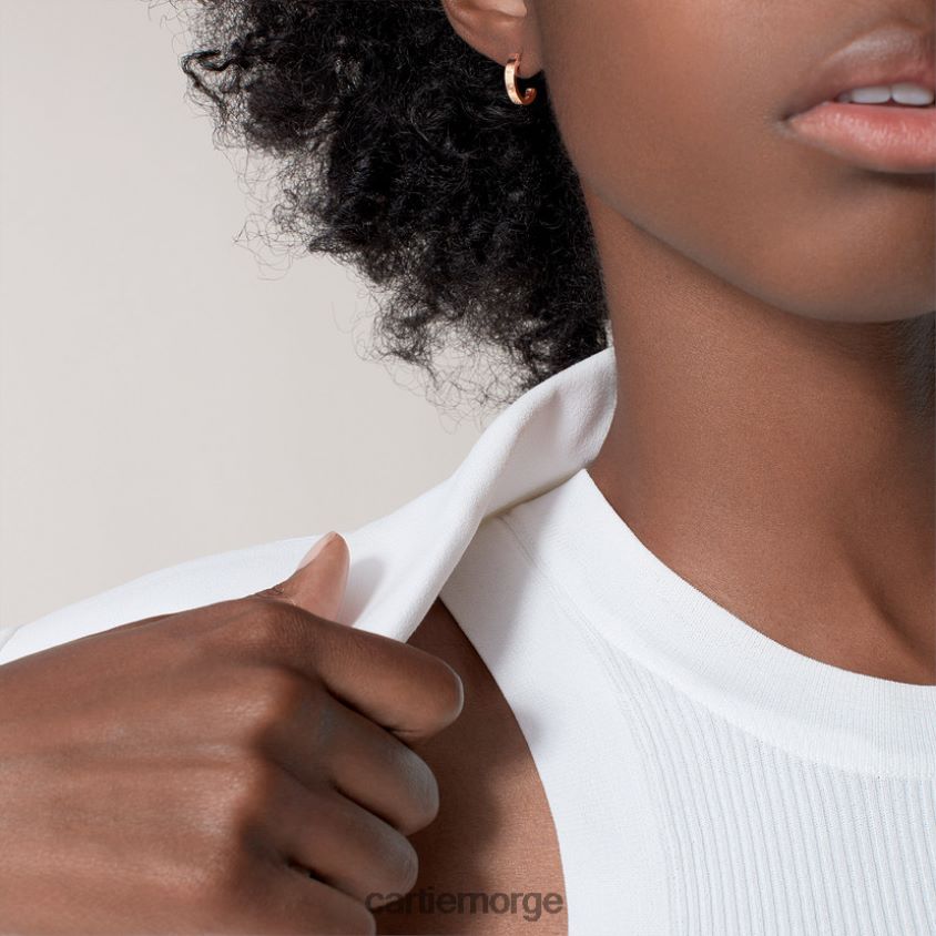 smykker Cartier elsker øredobber Rose gull F4466N759