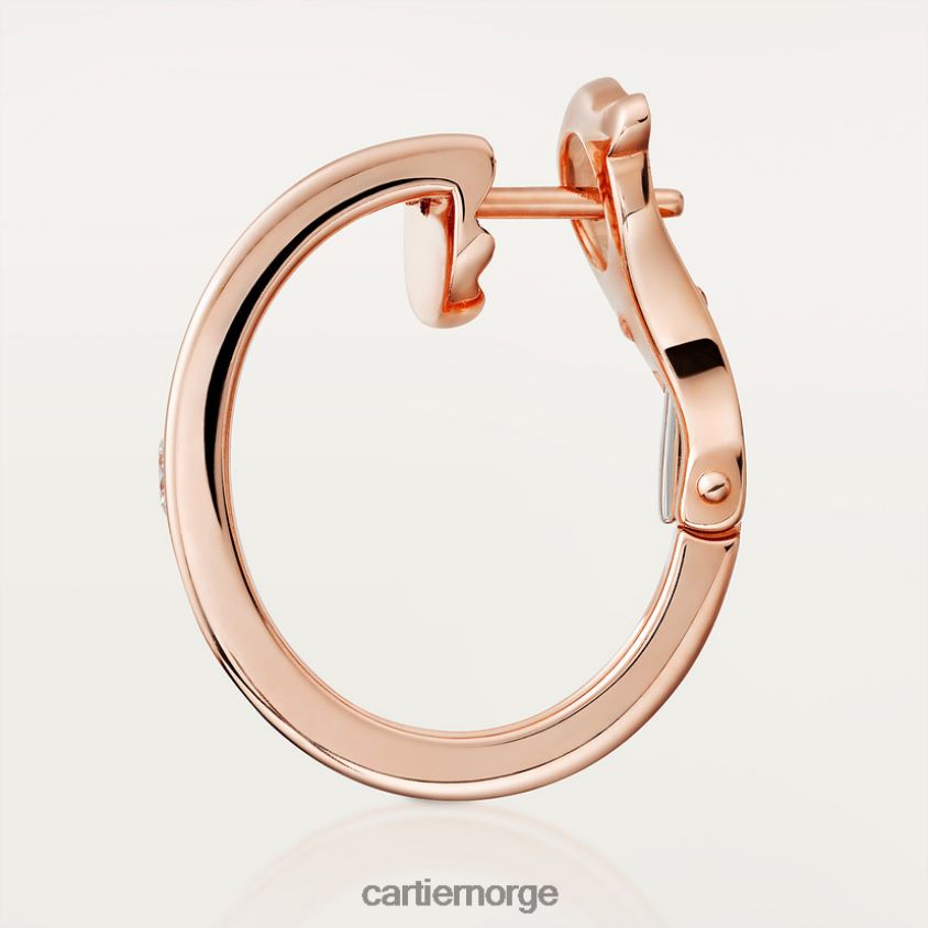 smykker Cartier elsker øredobber Rose gull F4466N767